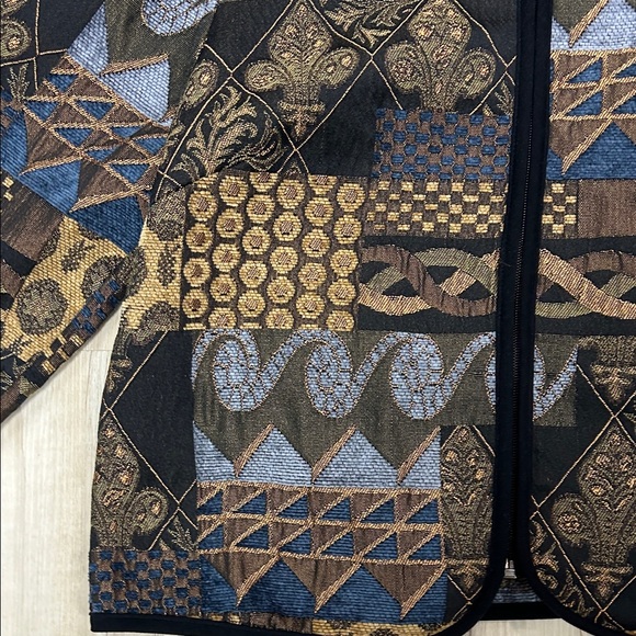 Predict Moore Multicolor tapestry Geometric Jacket - Picture 3 of 4
